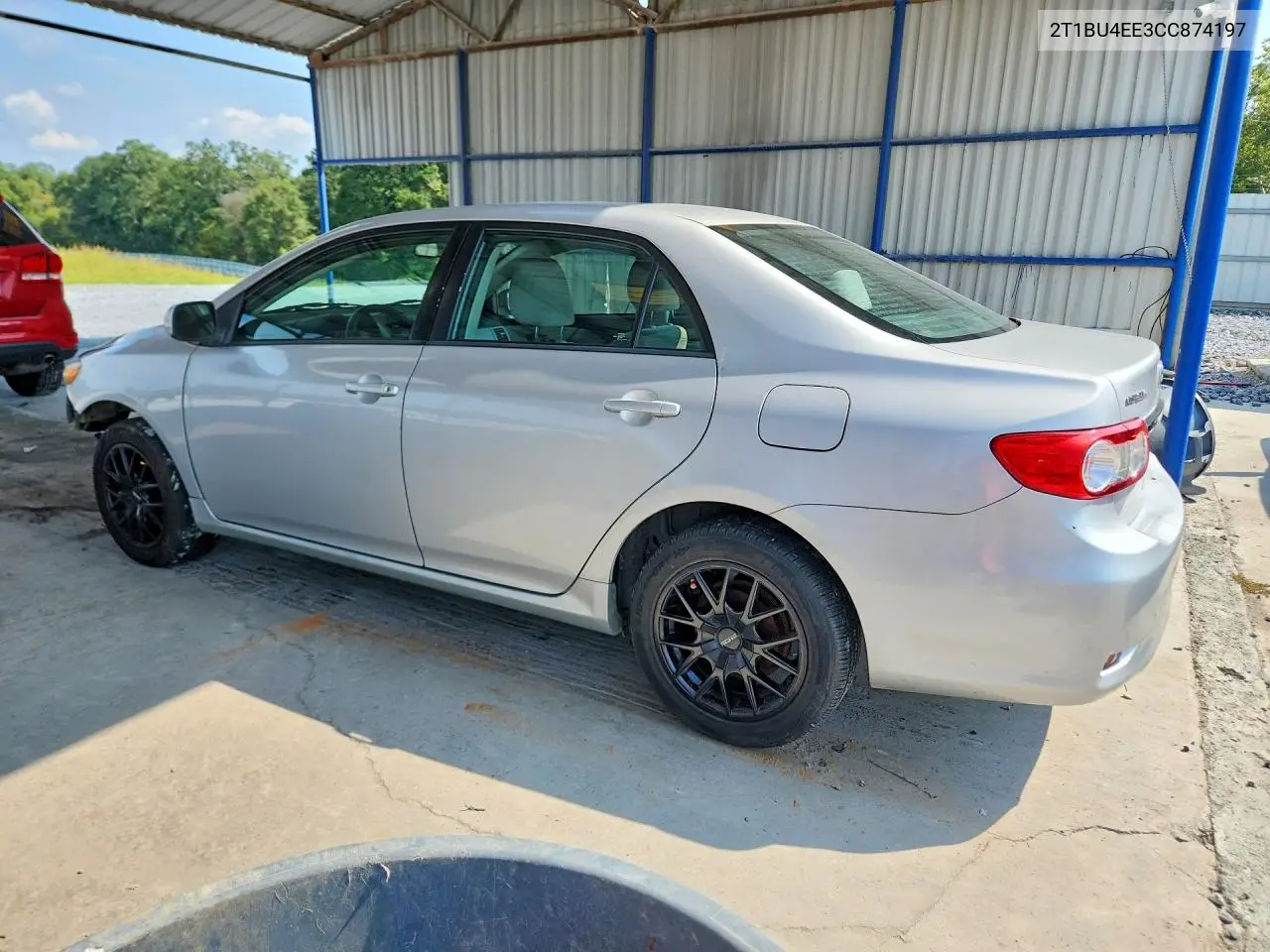 2012 TOYOTA COROLLA VIN 2T1BU4EE3CC874197 — фото 2