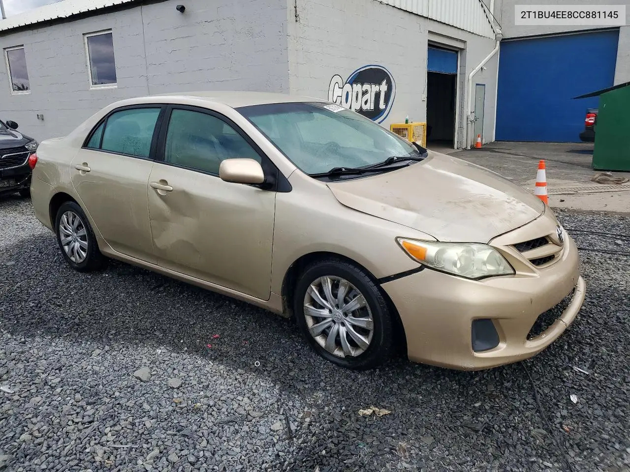 2012 TOYOTA COROLLA VIN 2T1BU4EE8CC881145 — фото 4