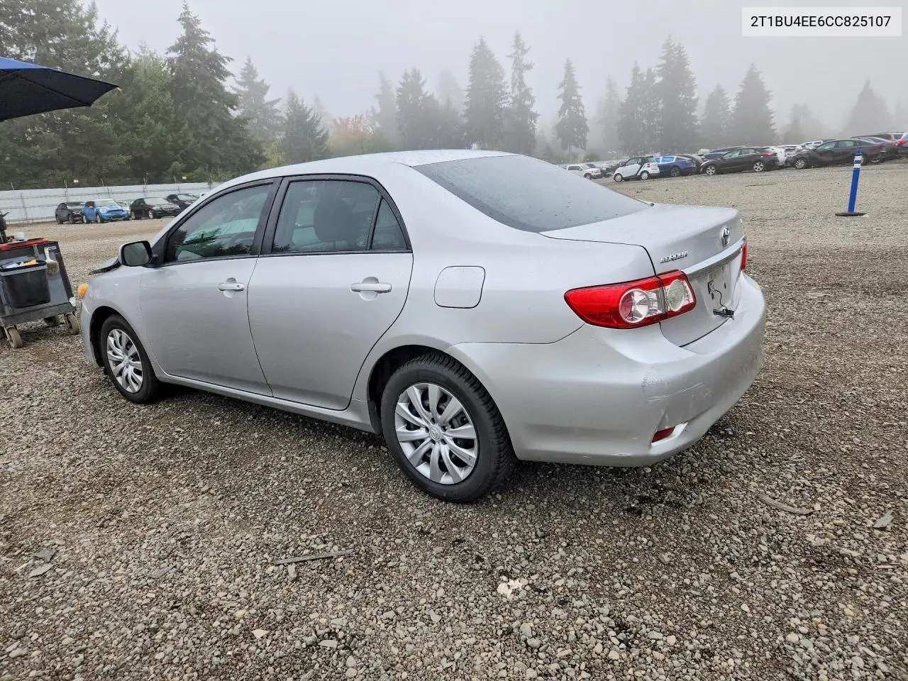 2012 TOYOTA COROLLA VIN 2T1BU4EE6CC825107 — фото 2