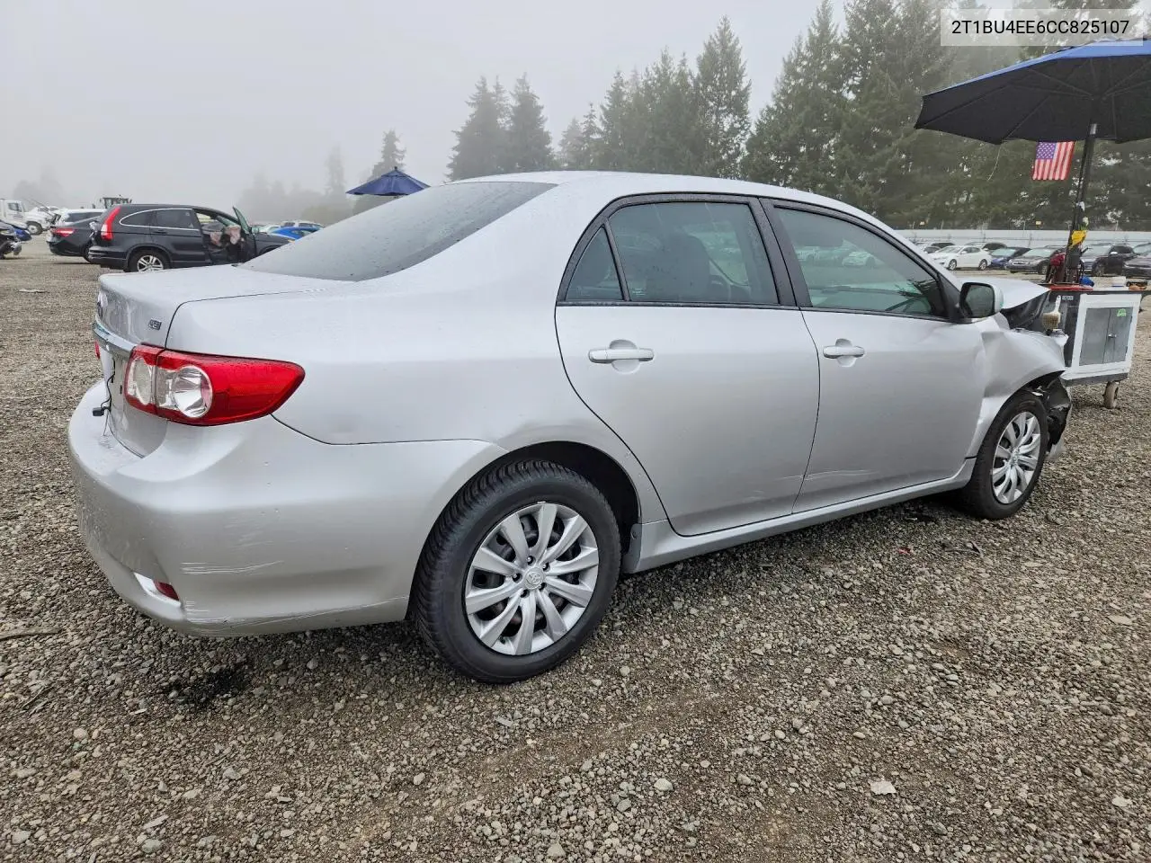2012 TOYOTA COROLLA VIN 2T1BU4EE6CC825107 — фото 3
