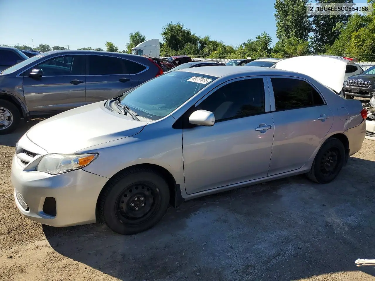 2012 TOYOTA COROLLA VIN 2T1BU4EE5CC854968 — фото 2