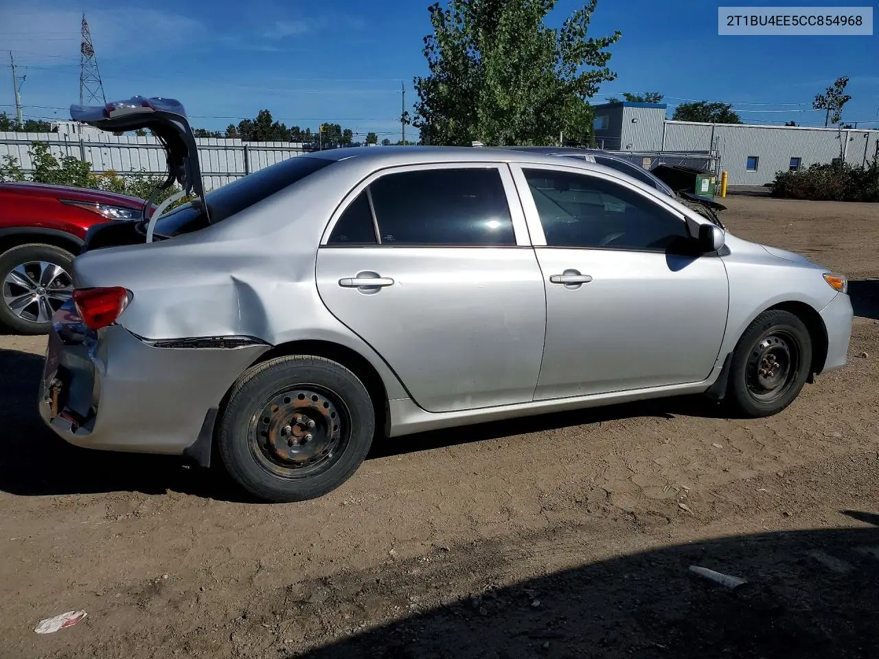 TOYOTA COROLLA 2012, VIN 2T1BU4EE5CC854968