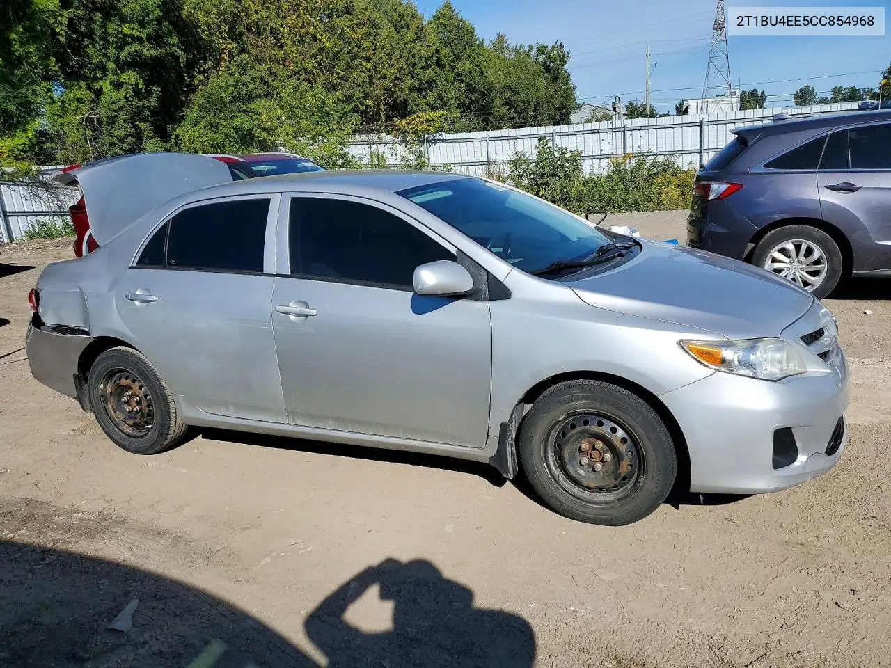 2012 TOYOTA COROLLA VIN 2T1BU4EE5CC854968 — фото 4
