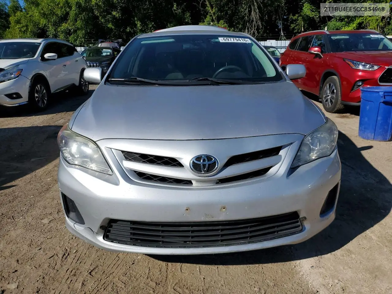 2012 TOYOTA COROLLA VIN 2T1BU4EE5CC854968 — фото 5