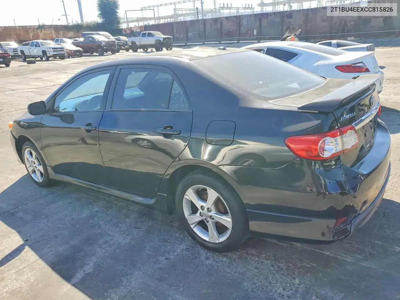 2012 TOYOTA COROLLA VIN 2T1BU4EEXCC815826 — фото 2