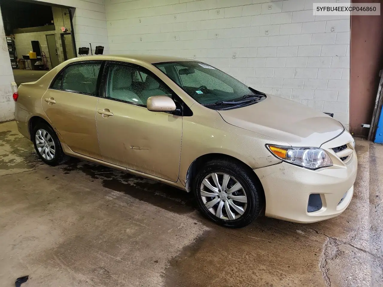 2012 TOYOTA COROLLA VIN 5YFBU4EEXCP046860 — фото 4