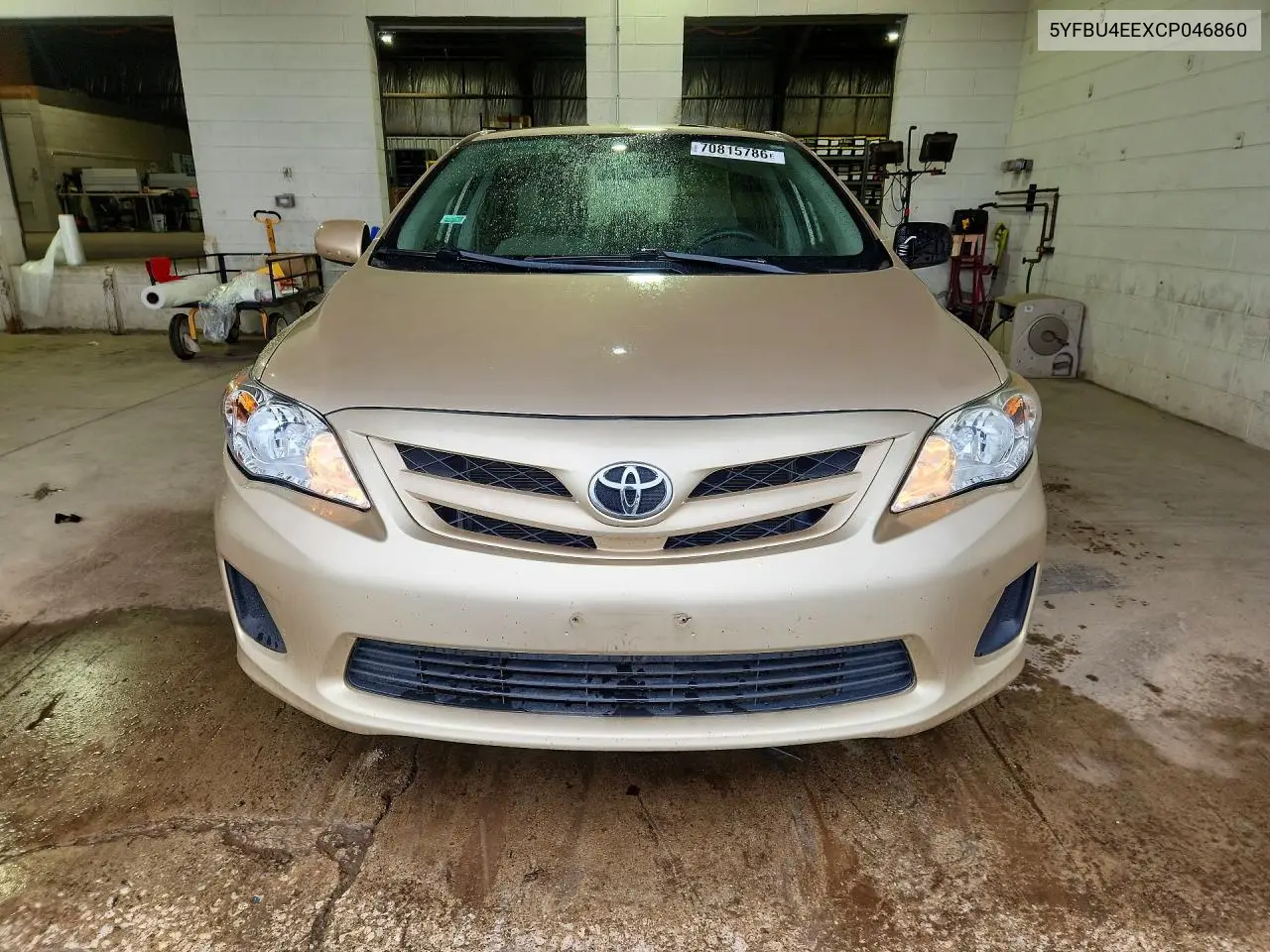 2012 TOYOTA COROLLA VIN 5YFBU4EEXCP046860 — фото 5