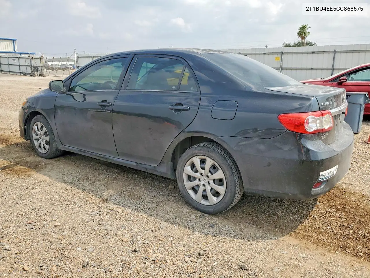 2012 TOYOTA COROLLA VIN 2T1BU4EE5CC868675 — фото 2
