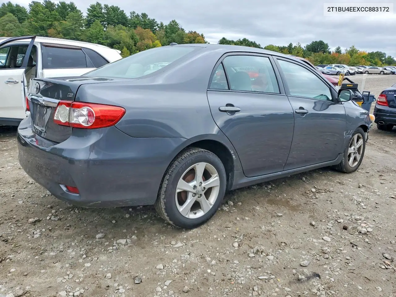 2012 TOYOTA COROLLA VIN 2T1BU4EEXCC883172 — фото 3
