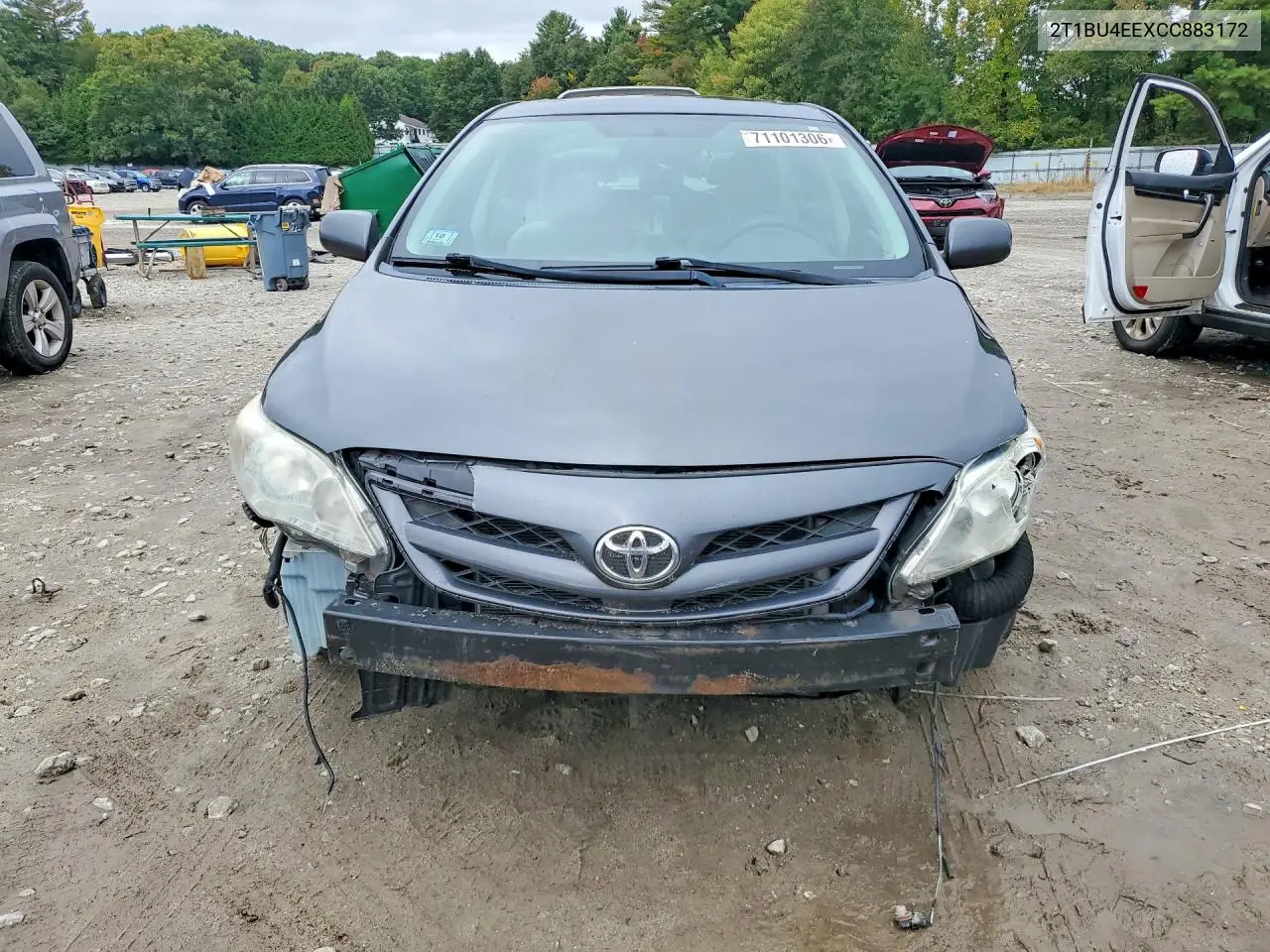 2012 TOYOTA COROLLA VIN 2T1BU4EEXCC883172 — фото 5