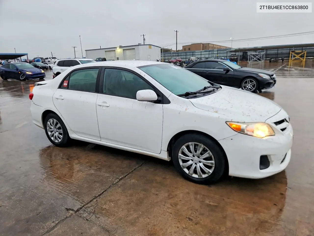 2012 TOYOTA COROLLA VIN 2T1BU4EE1CC863800 — фото 4