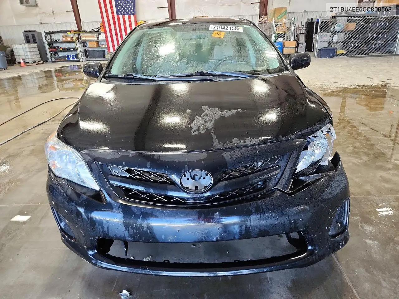 2012 TOYOTA COROLLA VIN 2T1BU4EE6CC800563 — фото 5