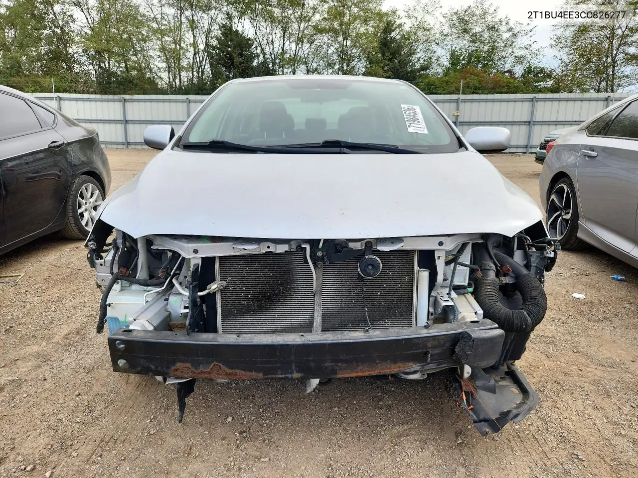 2012 TOYOTA COROLLA VIN 2T1BU4EE3CC826277 — фото 5