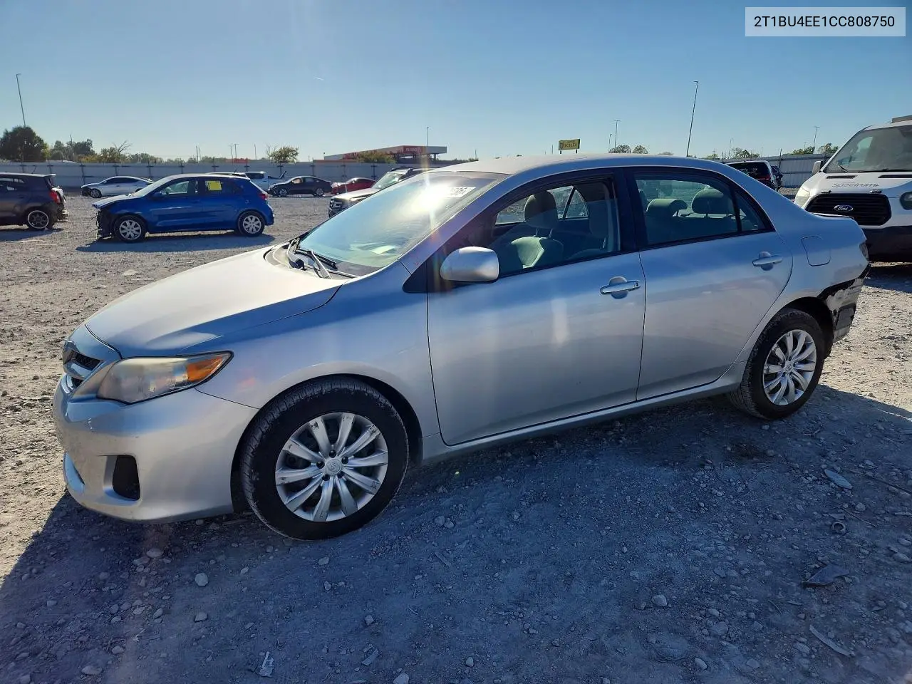 TOYOTA COROLLA 2012, VIN 2T1BU4EE1CC808750