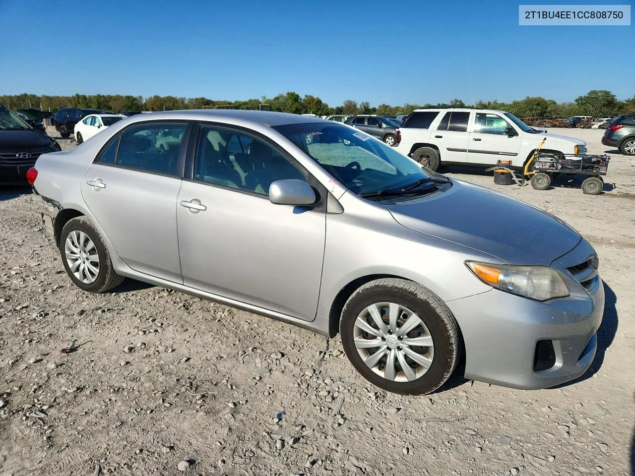 2012 TOYOTA COROLLA VIN 2T1BU4EE1CC808750 — фото 4
