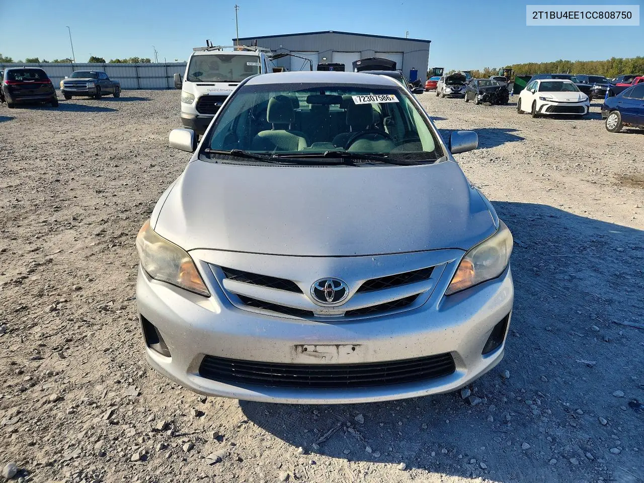 2012 TOYOTA COROLLA VIN 2T1BU4EE1CC808750 — фото 5