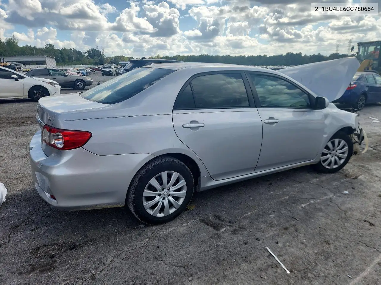 2012 TOYOTA COROLLA VIN 2T1BU4EE6CC780654 — фото 3