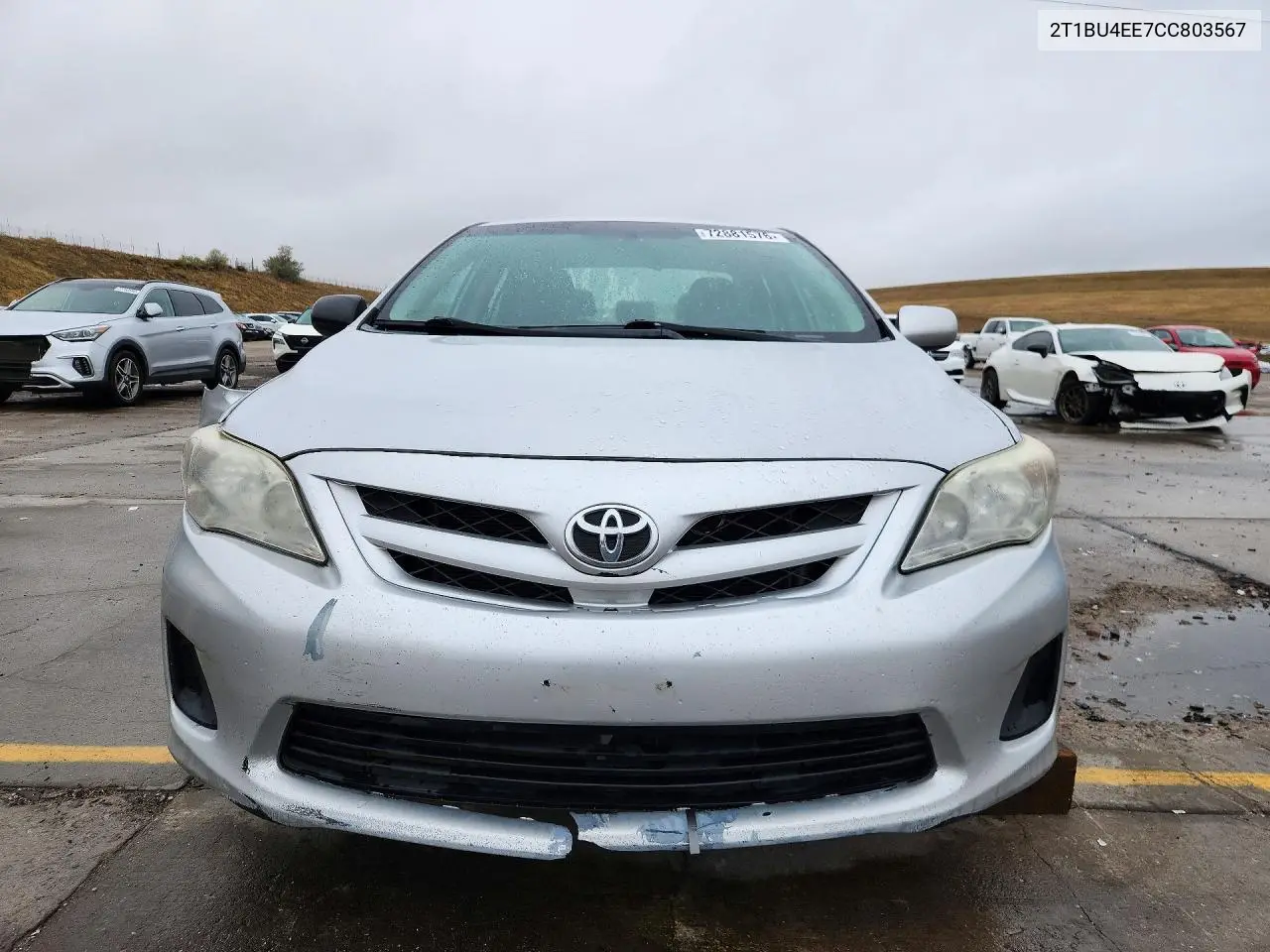 2012 TOYOTA COROLLA VIN 2T1BU4EE7CC803567 — фото 5