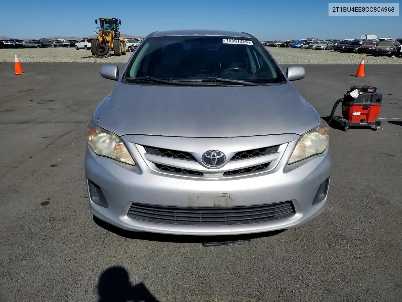 2012 TOYOTA COROLLA VIN 2T1BU4EE8CC804968 — фото 5