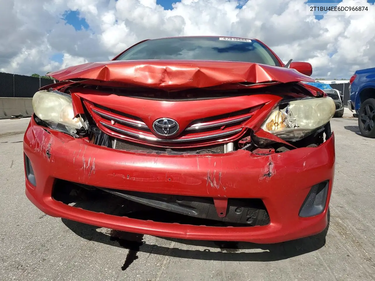 2013 TOYOTA COROLLA VIN 2T1BU4EE6DC966874 — фото 5