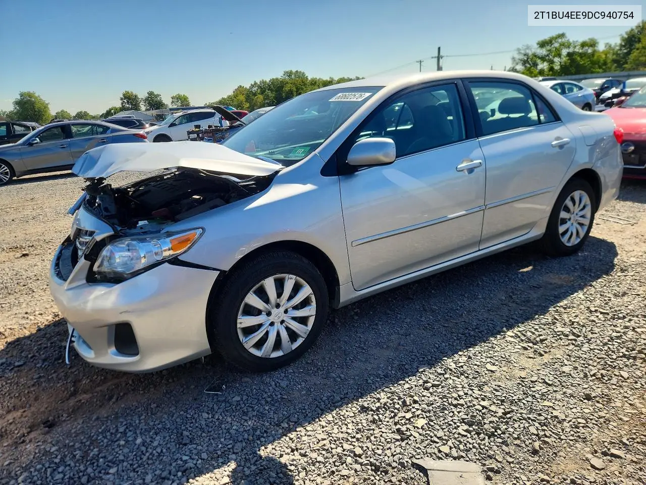 TOYOTA COROLLA 2013, VIN 2T1BU4EE9DC940754