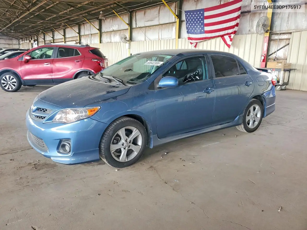 TOYOTA COROLLA 2013, VIN 5YFBU4EE3DP176917