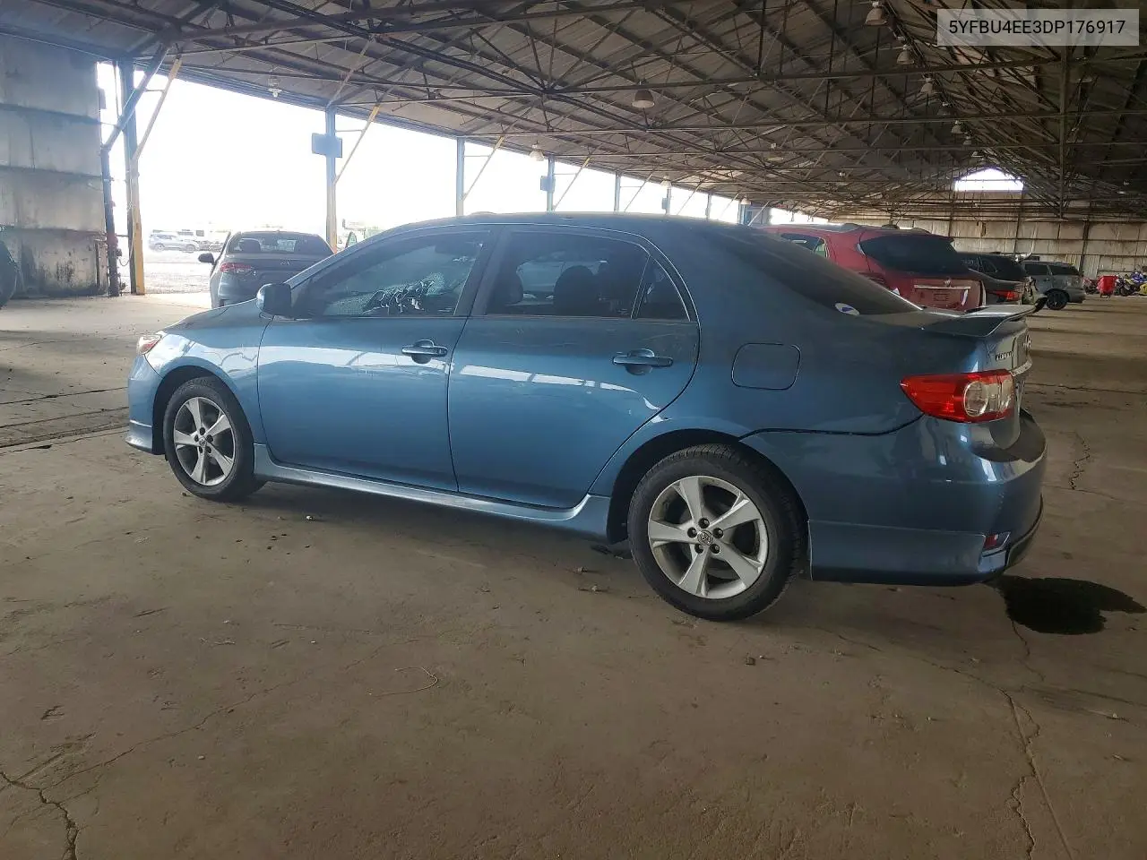 2013 TOYOTA COROLLA VIN 5YFBU4EE3DP176917 — фото 2