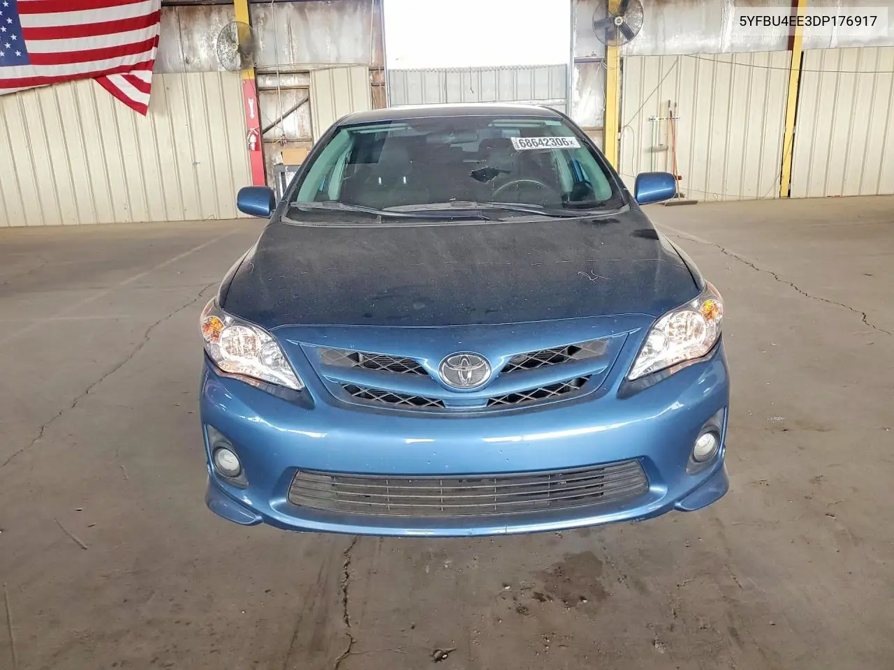 2013 TOYOTA COROLLA VIN 5YFBU4EE3DP176917 — фото 5