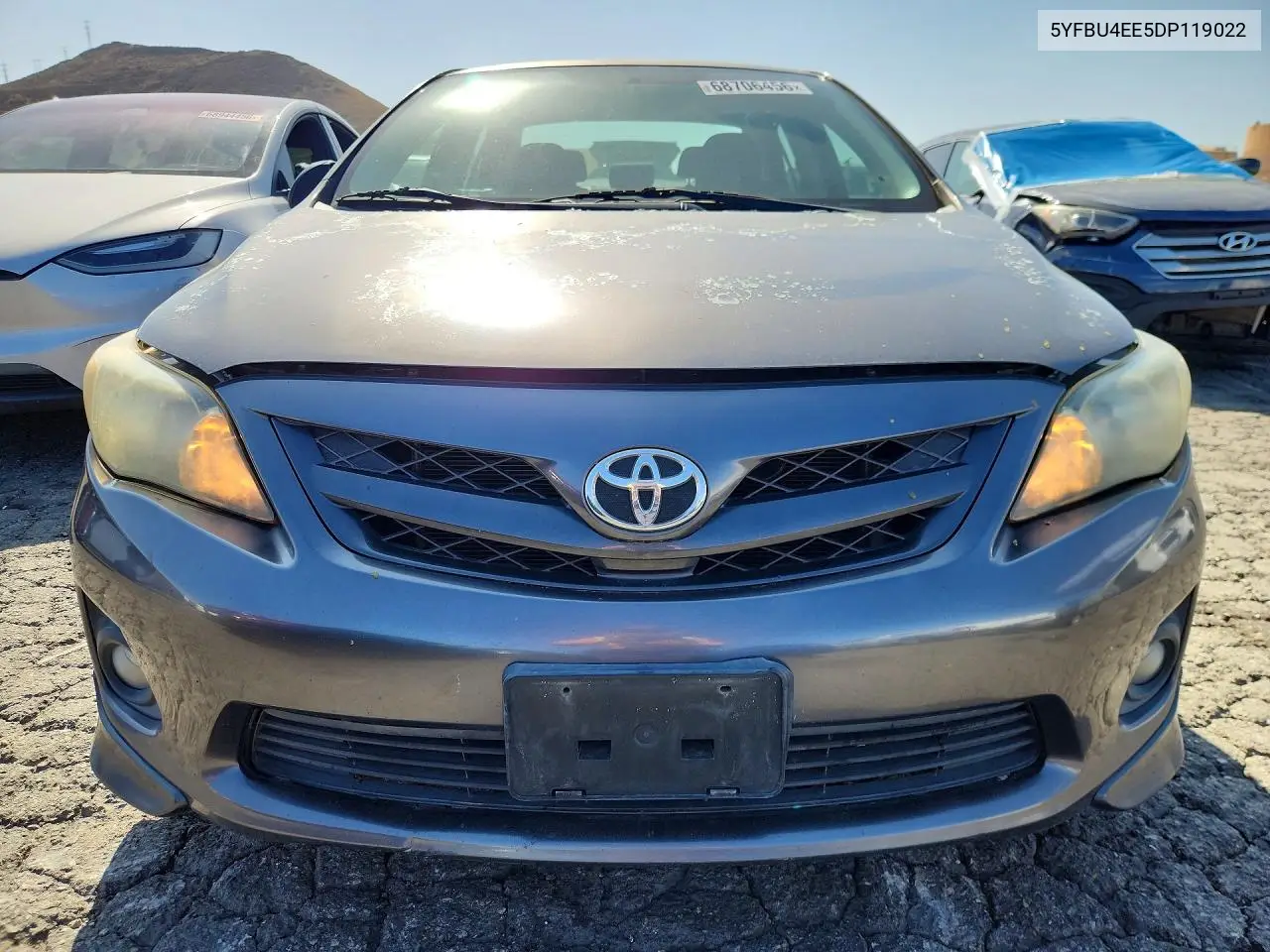 2013 TOYOTA COROLLA VIN 5YFBU4EE5DP119022 — фото 5