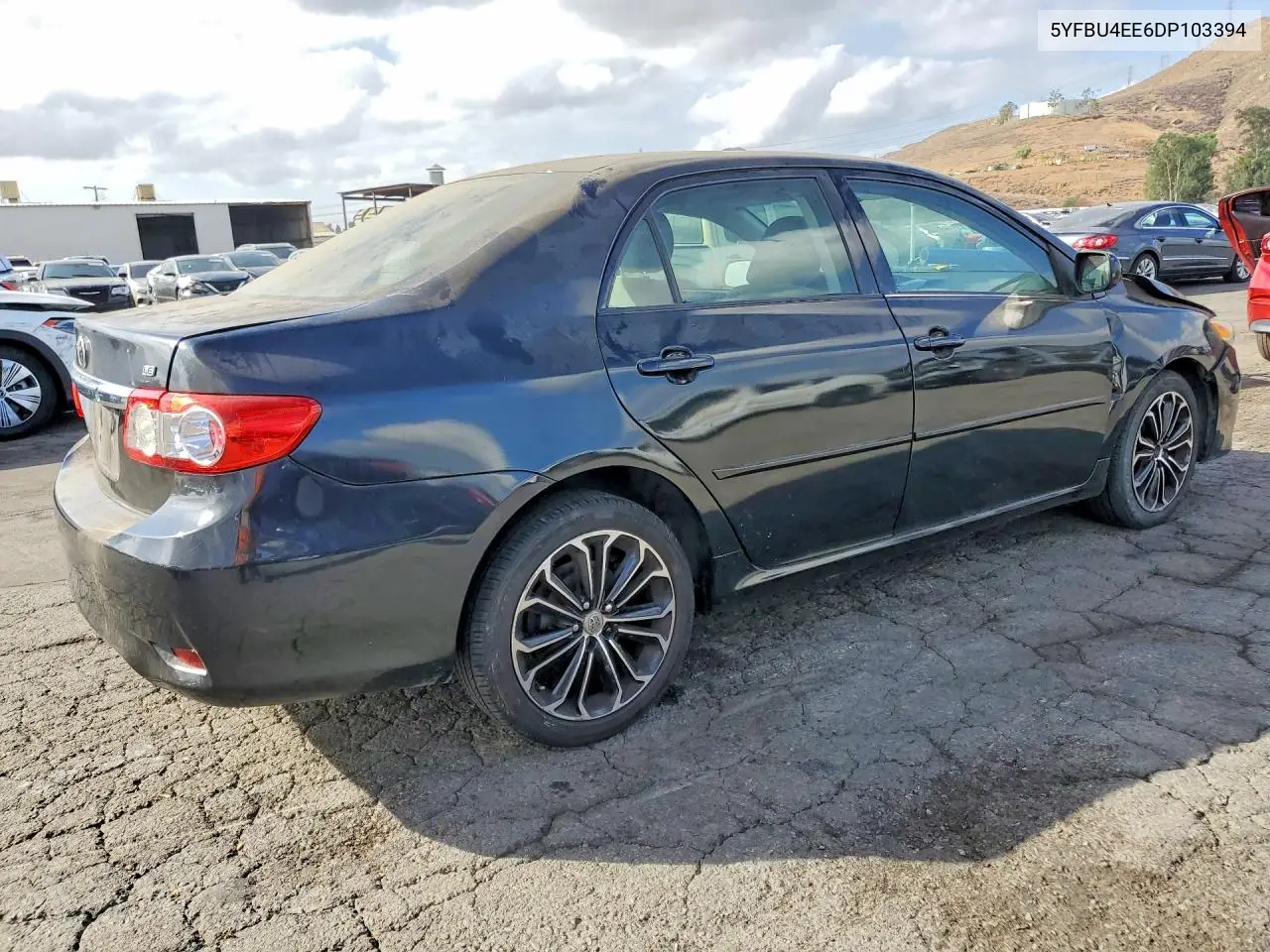 2013 TOYOTA COROLLA VIN 5YFBU4EE6DP103394 — фото 3