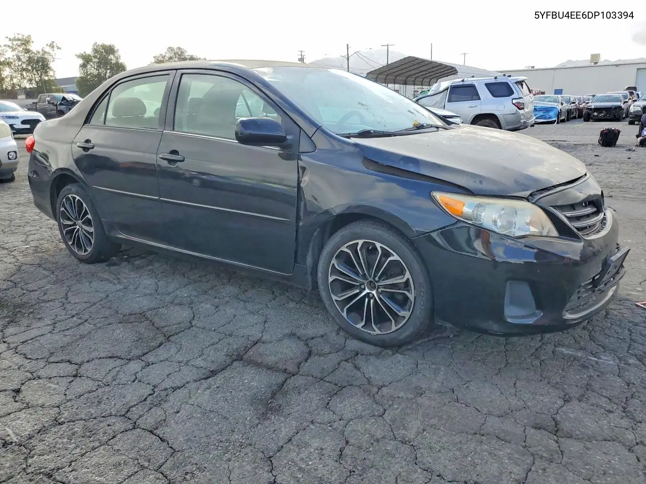 2013 TOYOTA COROLLA VIN 5YFBU4EE6DP103394 — фото 4