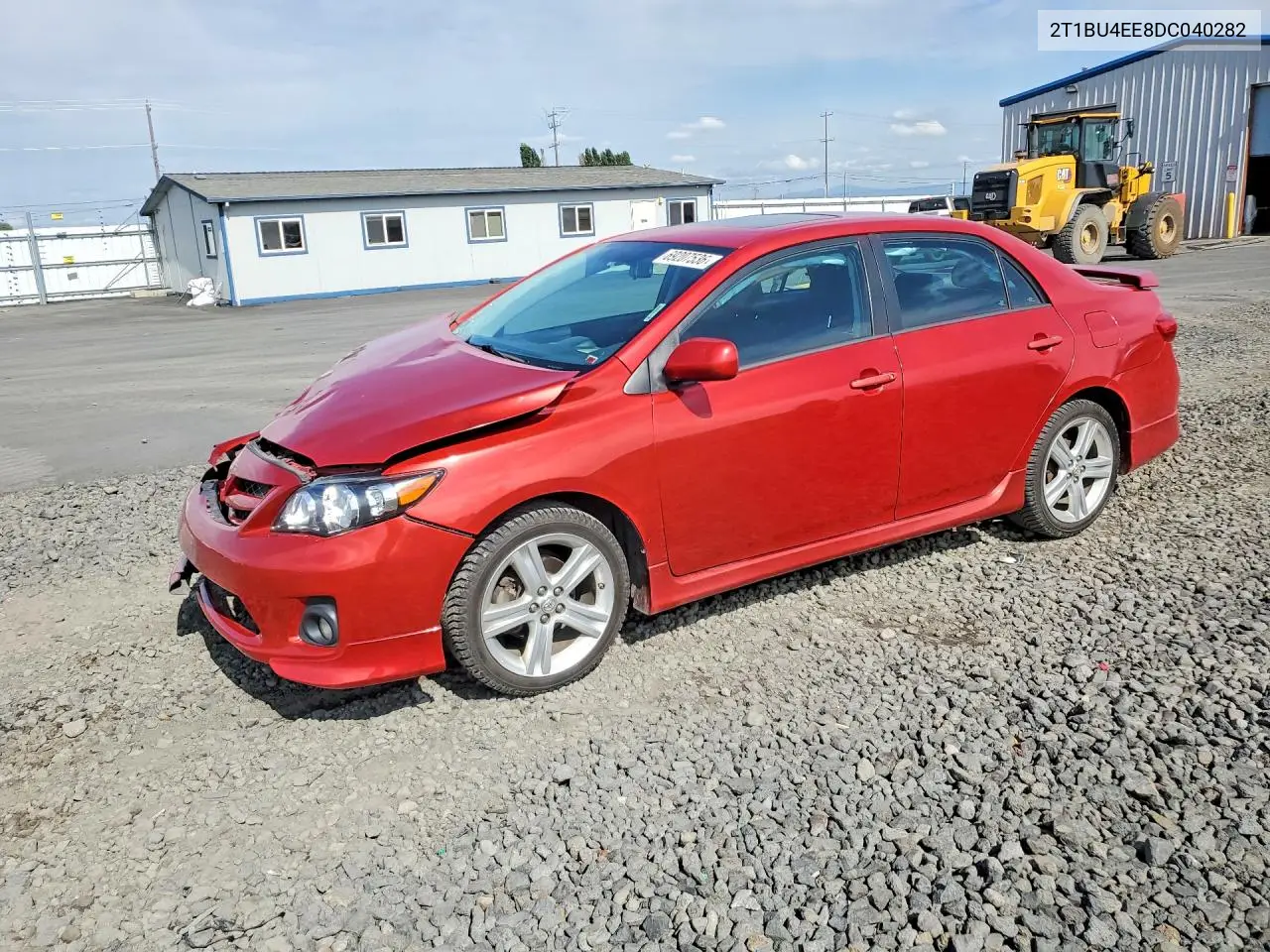 TOYOTA COROLLA 2013, VIN 2T1BU4EE8DC040282