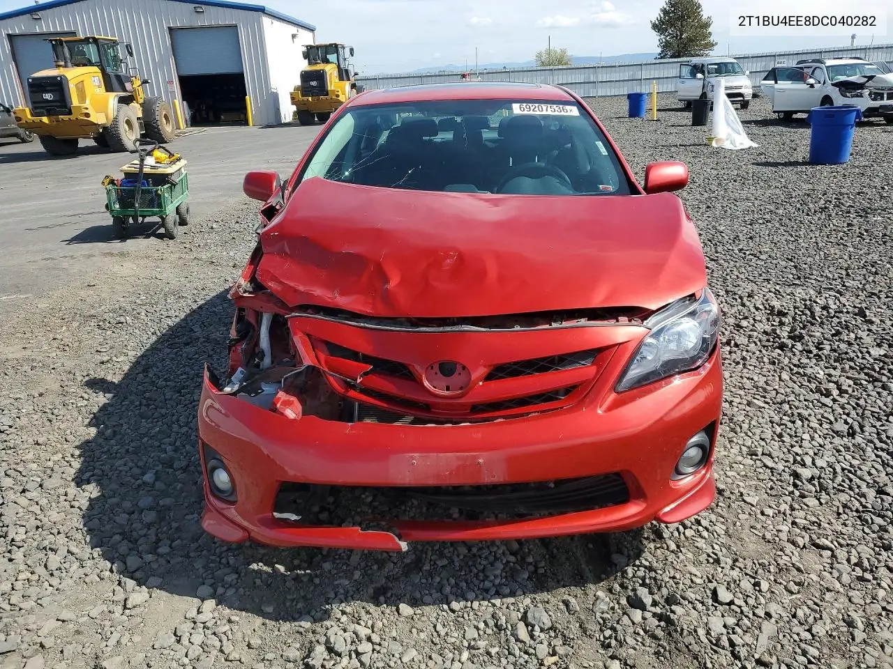 2013 TOYOTA COROLLA VIN 2T1BU4EE8DC040282 — фото 5