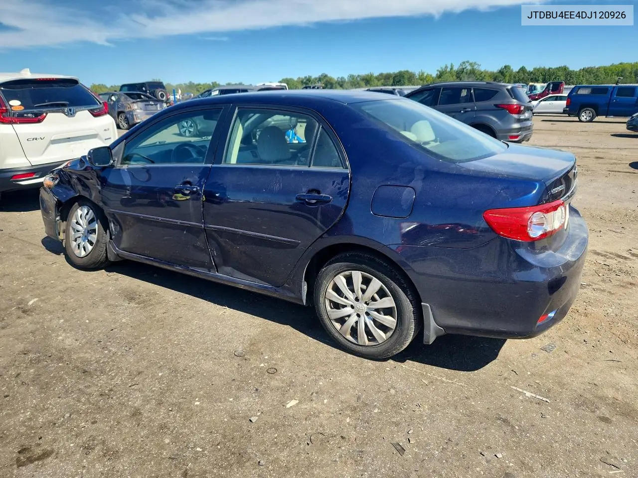 2013 TOYOTA COROLLA VIN JTDBU4EE4DJ120926 — фото 2