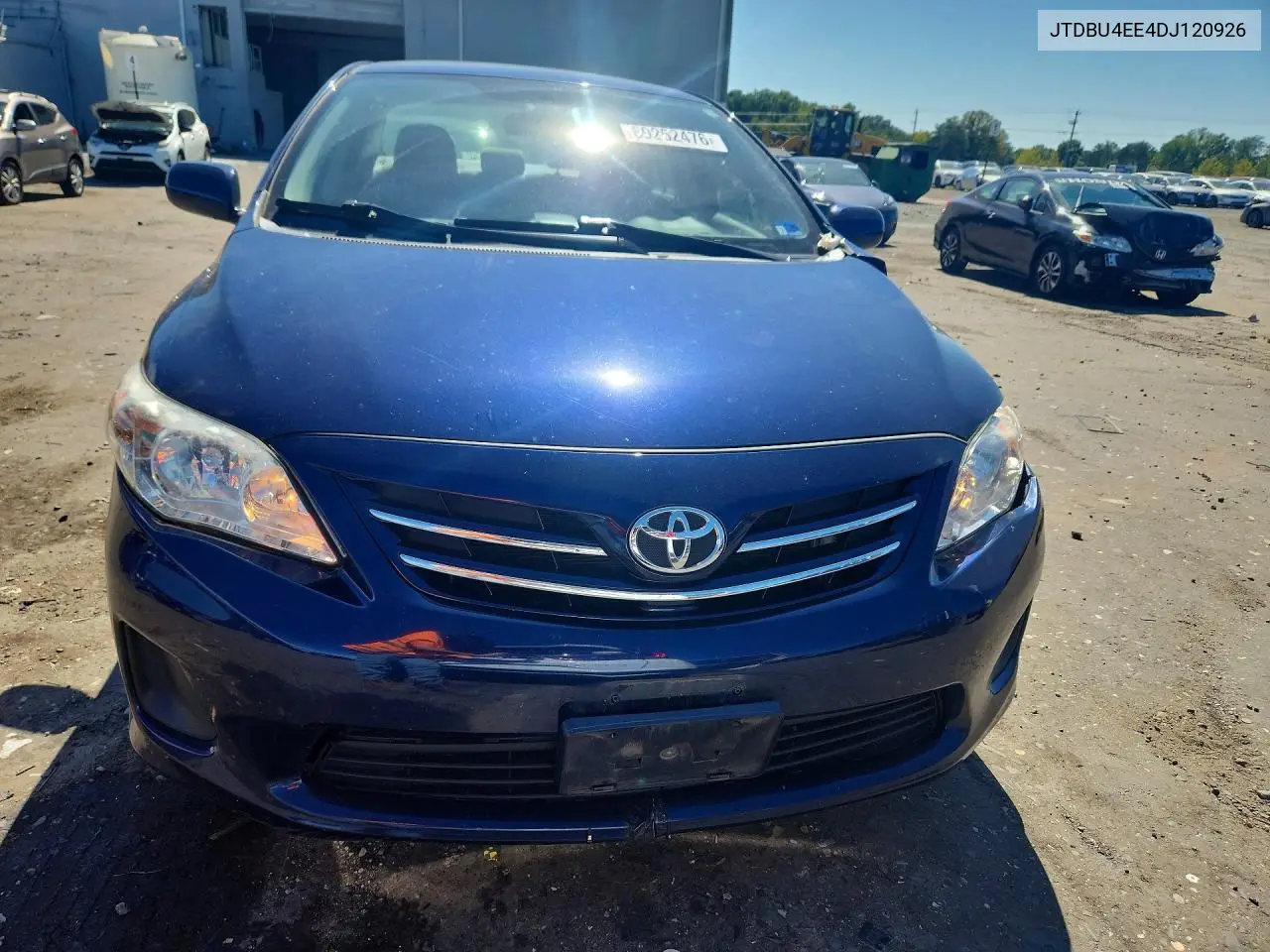 2013 TOYOTA COROLLA VIN JTDBU4EE4DJ120926 — фото 5