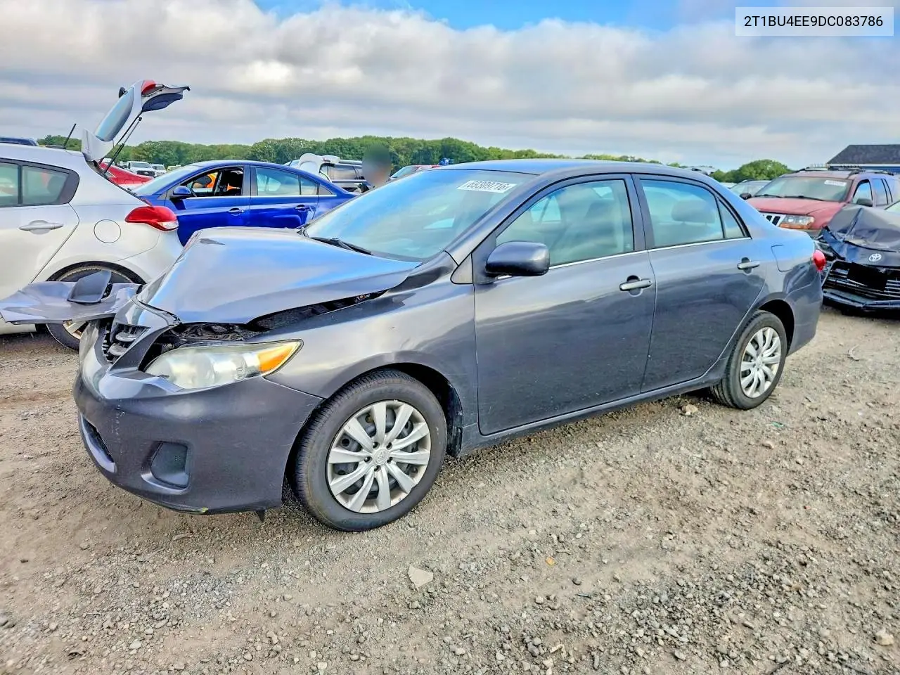 TOYOTA COROLLA 2013, VIN 2T1BU4EE9DC083786