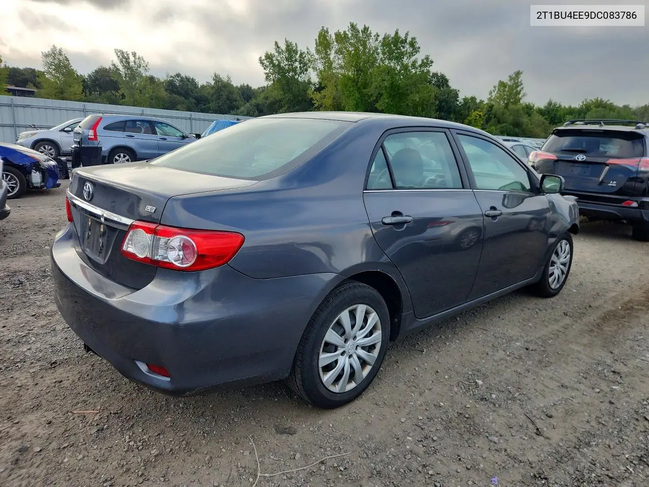 2013 TOYOTA COROLLA VIN 2T1BU4EE9DC083786 — фото 3