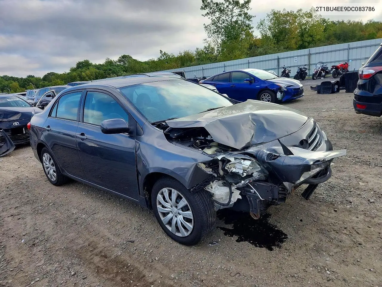 2013 TOYOTA COROLLA VIN 2T1BU4EE9DC083786 — фото 4