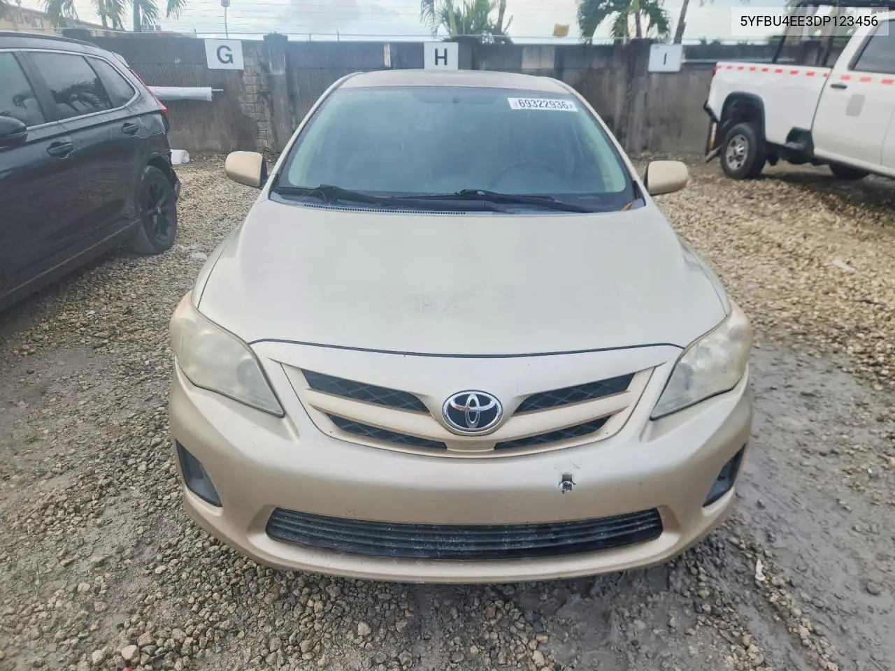 2013 TOYOTA COROLLA VIN 5YFBU4EE3DP179686 — фото 5