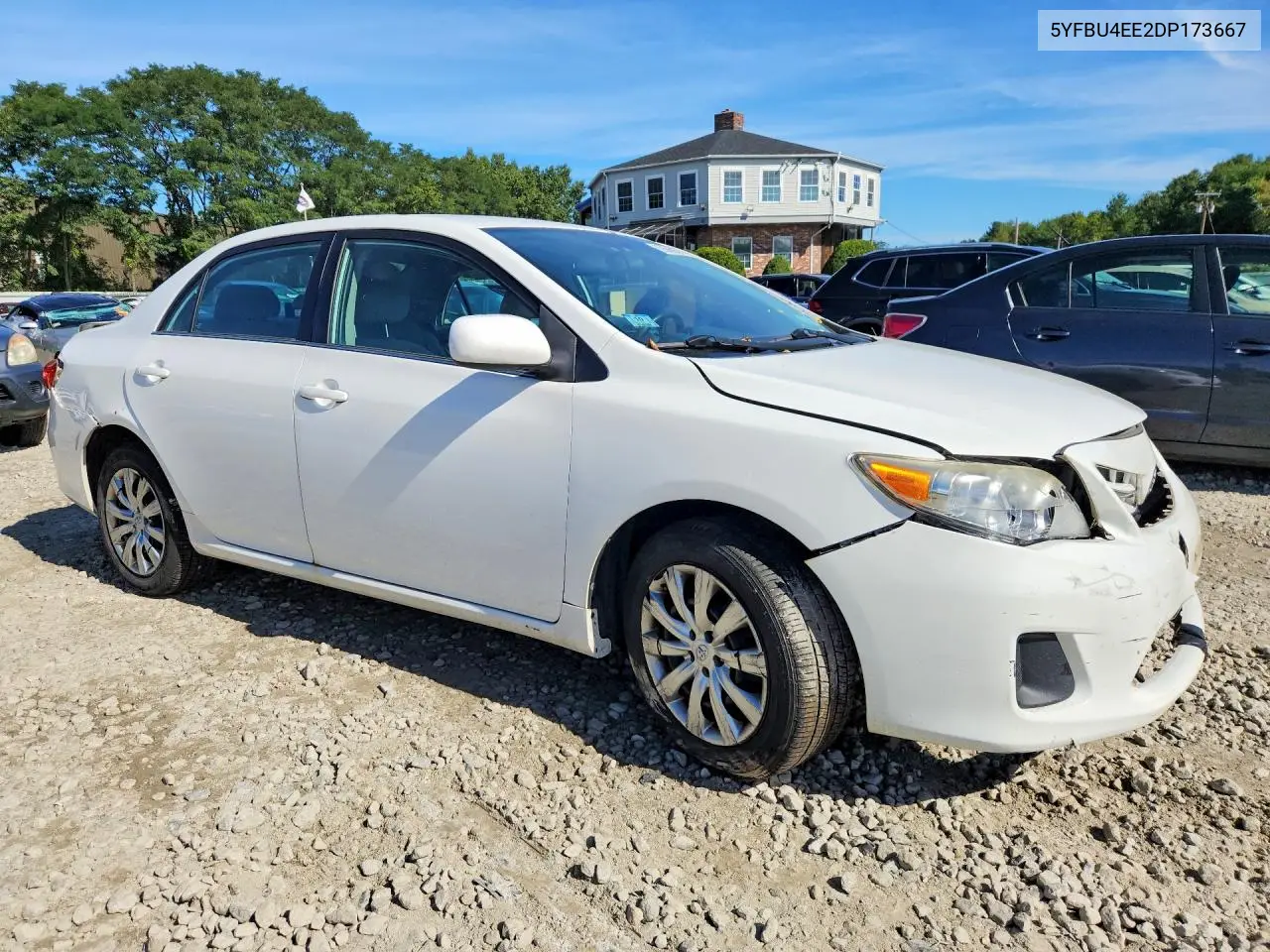 2013 TOYOTA COROLLA VIN 5YFBU4EE2DP173667 — фото 4