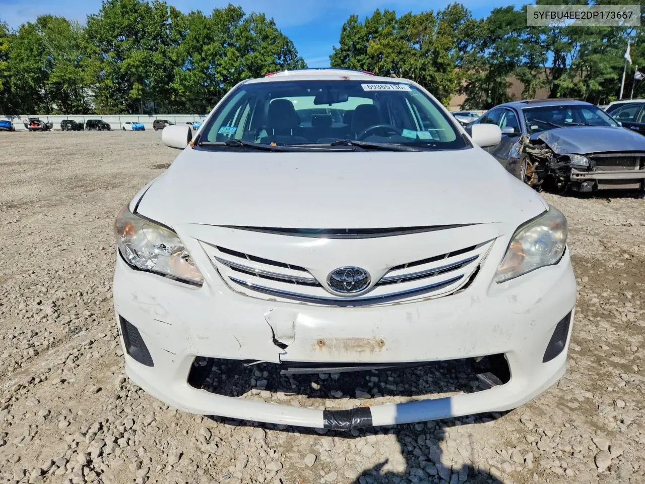 2013 TOYOTA COROLLA VIN 5YFBU4EE2DP173667 — фото 5