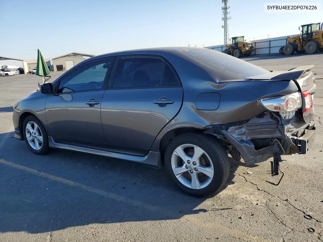 2013 TOYOTA COROLLA VIN 5YFBU4EE2DP076226 — фото 2