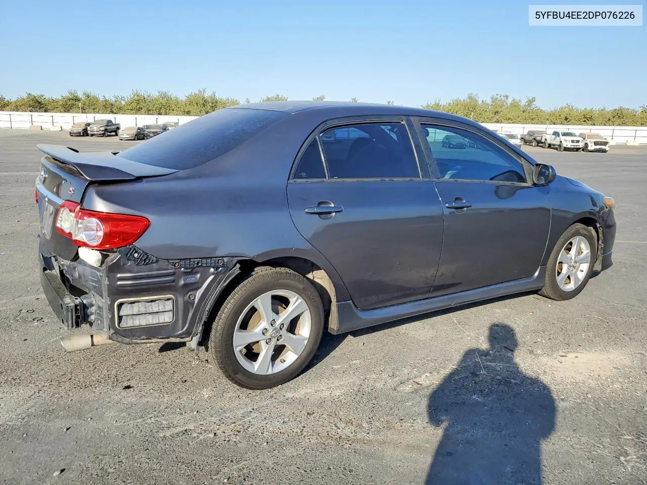 2013 TOYOTA COROLLA VIN 5YFBU4EE2DP076226 — фото 3