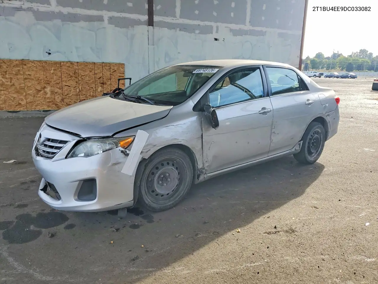 TOYOTA COROLLA 2013, VIN 2T1BU4EE9DC033082