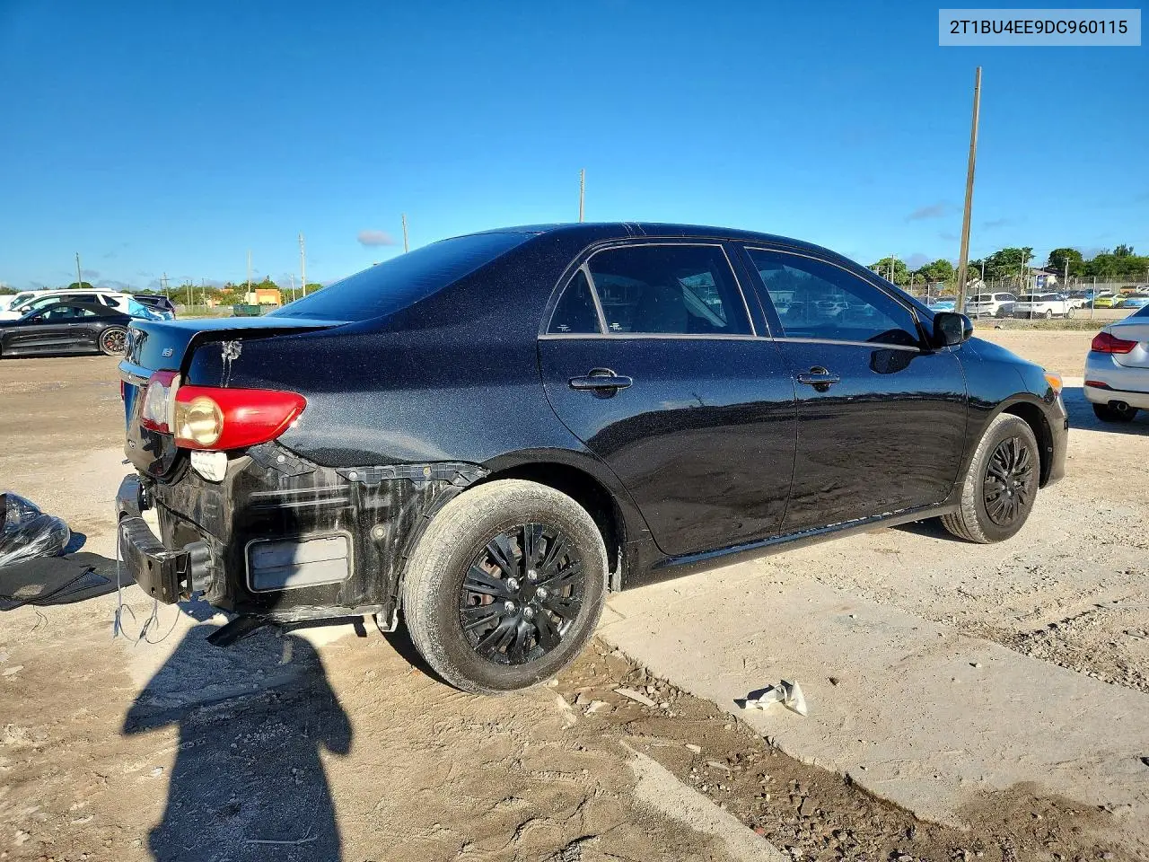 2013 TOYOTA COROLLA VIN 2T1BU4EE9DC960115 — фото 3