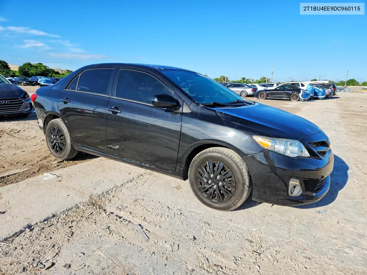 2013 TOYOTA COROLLA VIN 2T1BU4EE9DC960115 — фото 4