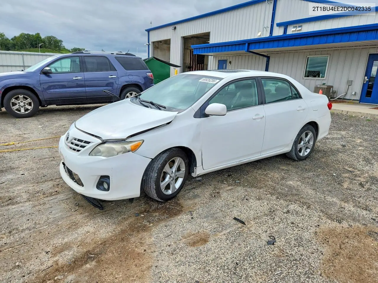 TOYOTA COROLLA 2013, VIN 2T1BU4EE2DC042335