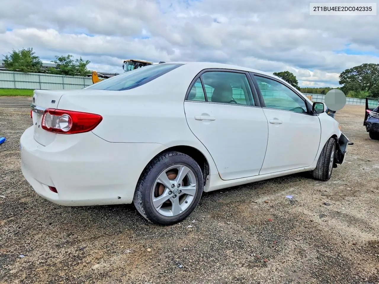 2013 TOYOTA COROLLA VIN 2T1BU4EE2DC042335 — фото 3