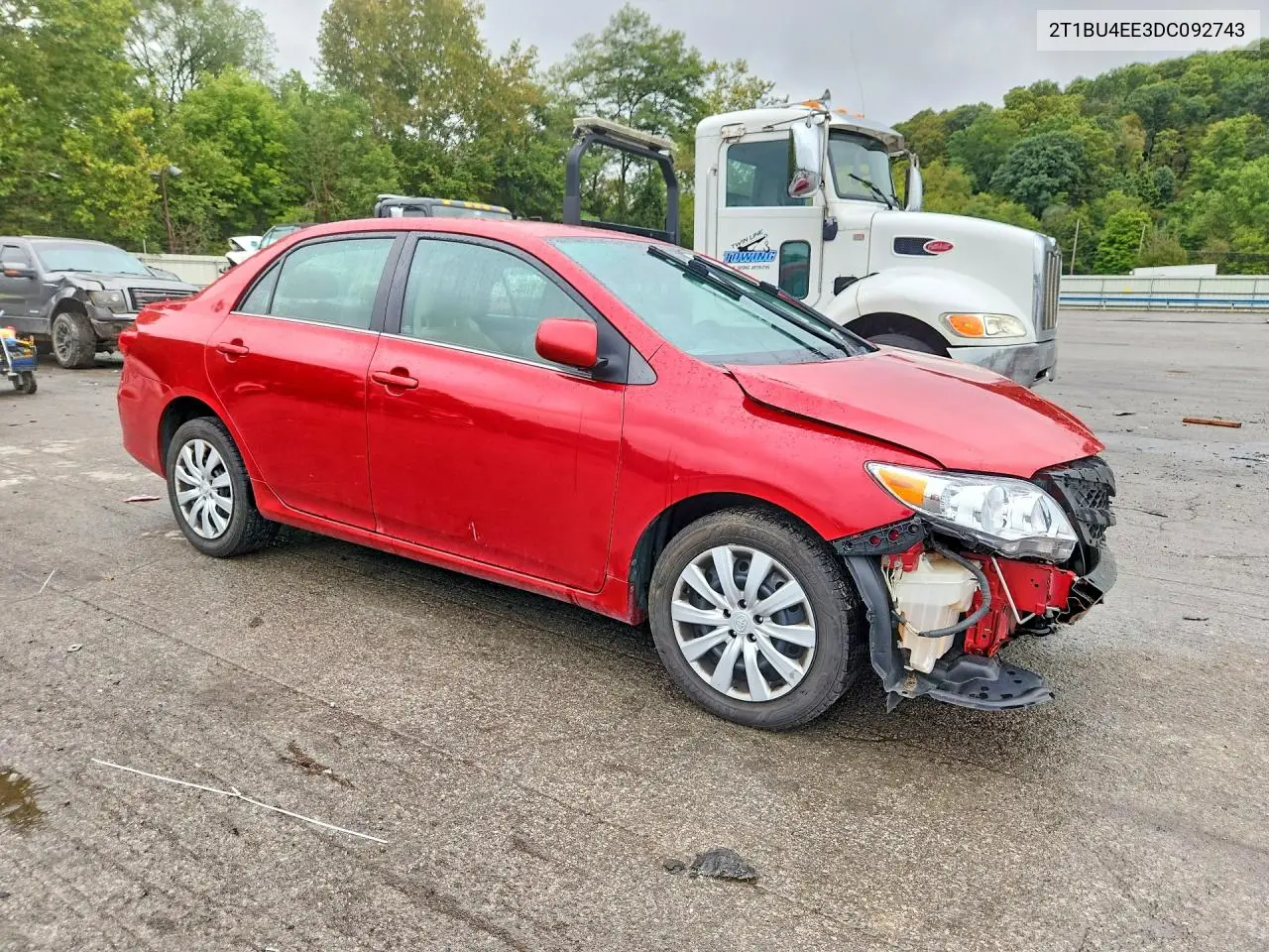 2013 TOYOTA COROLLA VIN 2T1BU4EE3DC092743 — фото 4