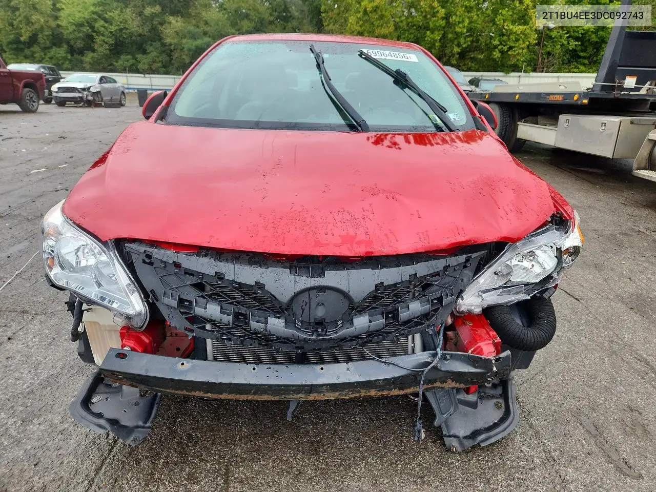2013 TOYOTA COROLLA VIN 2T1BU4EE3DC092743 — фото 5